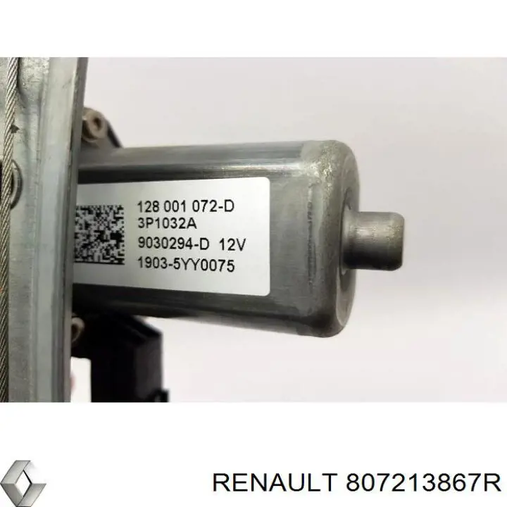 Mecanismo elevalunas delantero izquierdo Renault (RVI) 807213867R precio, desde 50,82 EUR