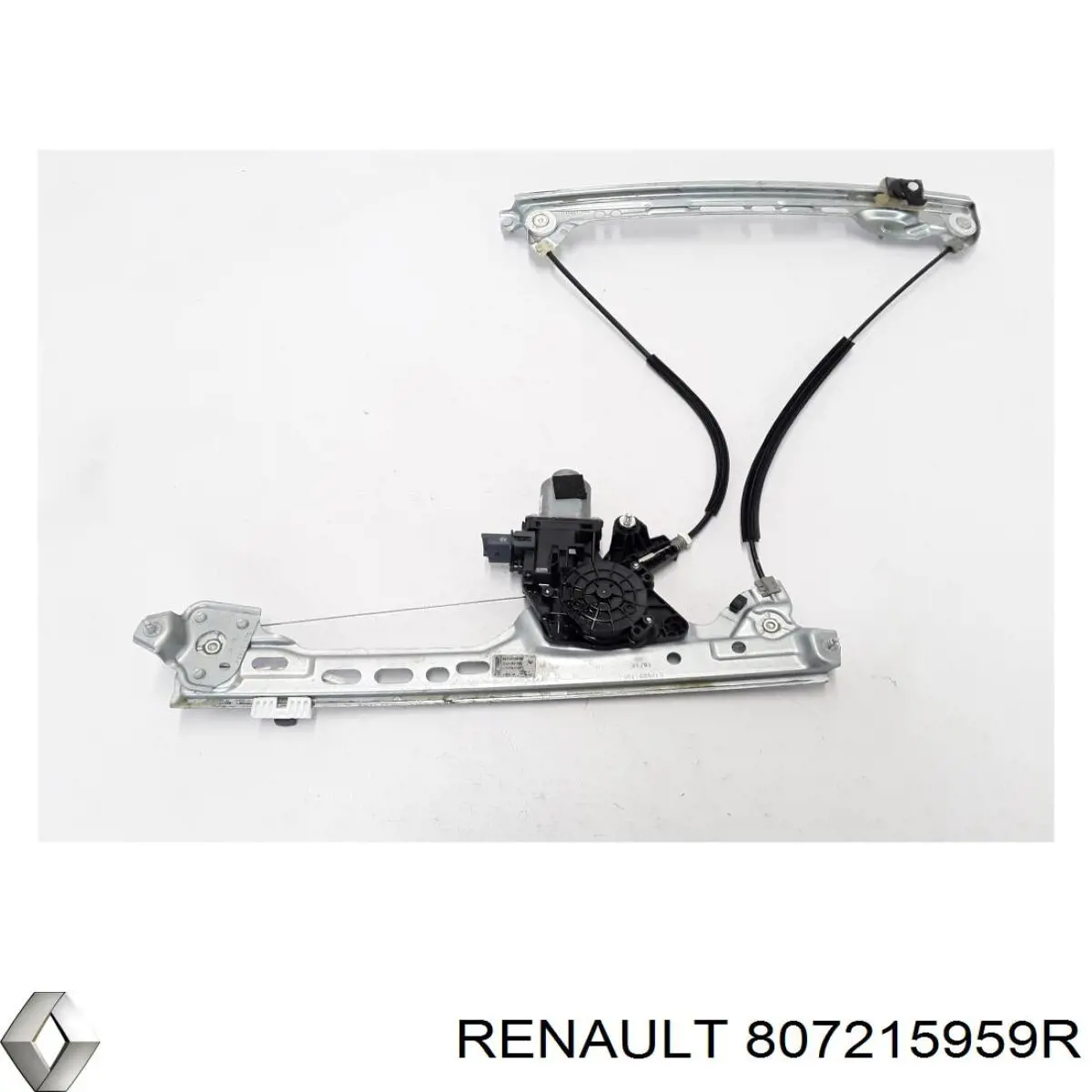 Mecanismo de elevalunas delantero izquierdo 807215959R Renault (RVI)