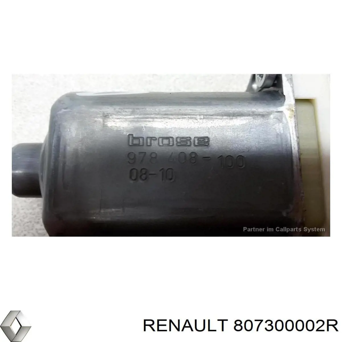 Comprar 807300002R Renault (RVI) Motor del elevalunas de la puerta delantera derecha