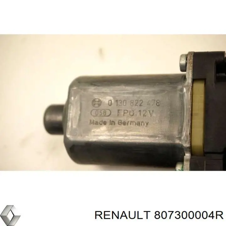 807300004R Renault (RVI) motor eléctrico, elevalunas, puerta delantera derecha