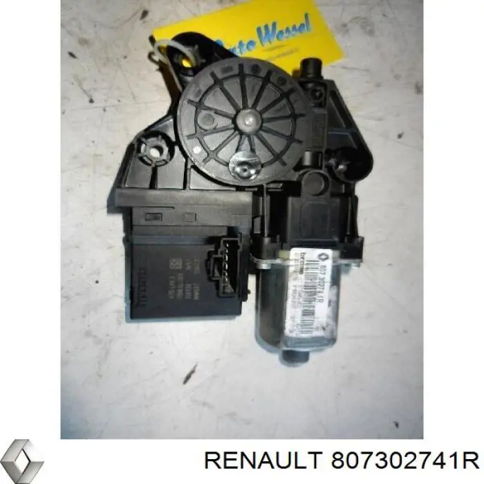 807302741R Renault (RVI) motor eléctrico, elevalunas, puerta delantera derecha