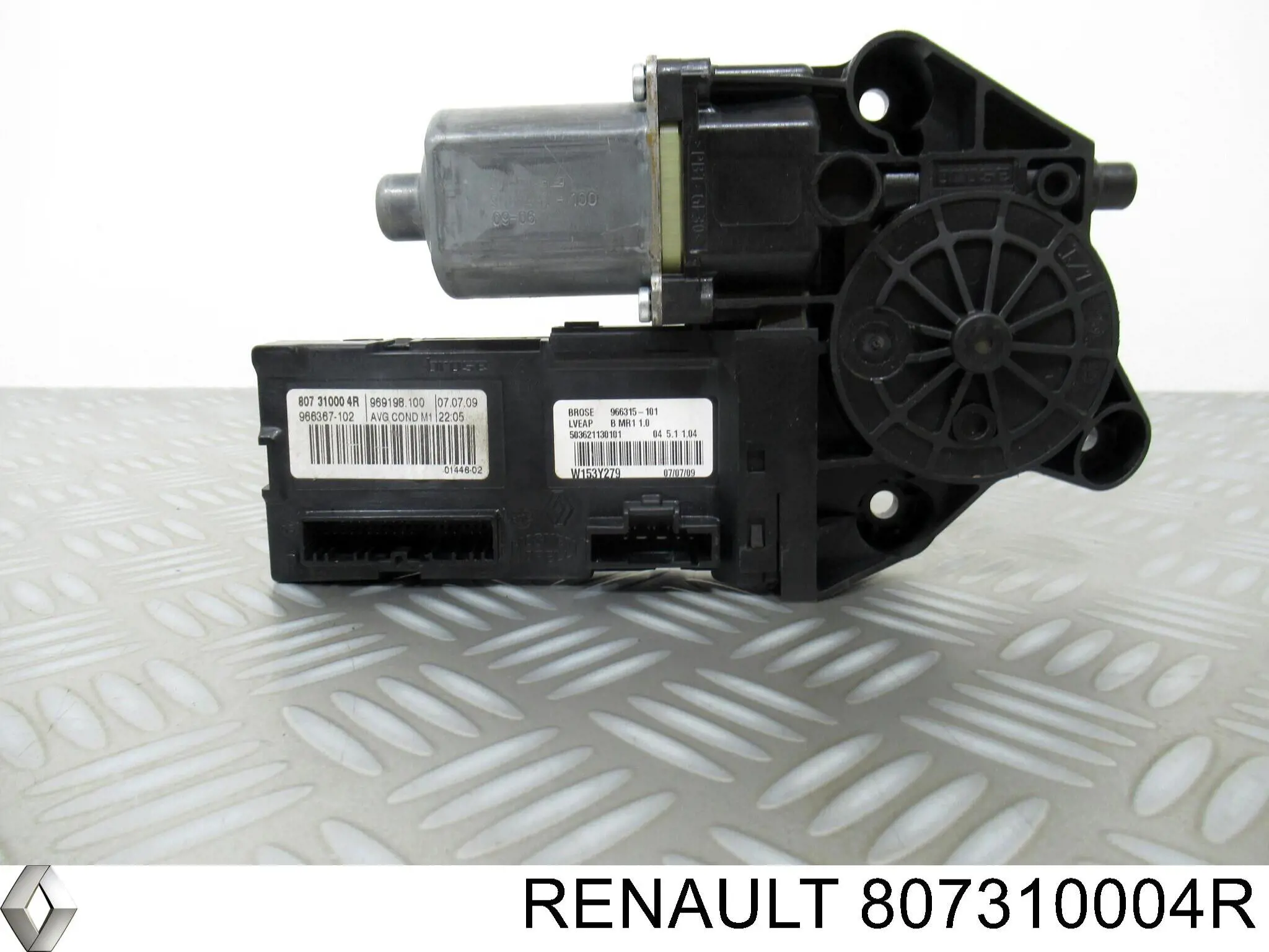 Motor eléctrico, elevalunas, puerta trasera izquierda para Renault Megane (BZ0)
