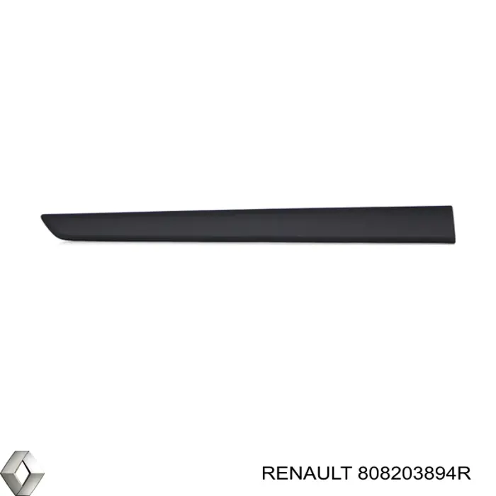 Moldura de guardabarro trasero derecho 808203894R Renault (RVI)