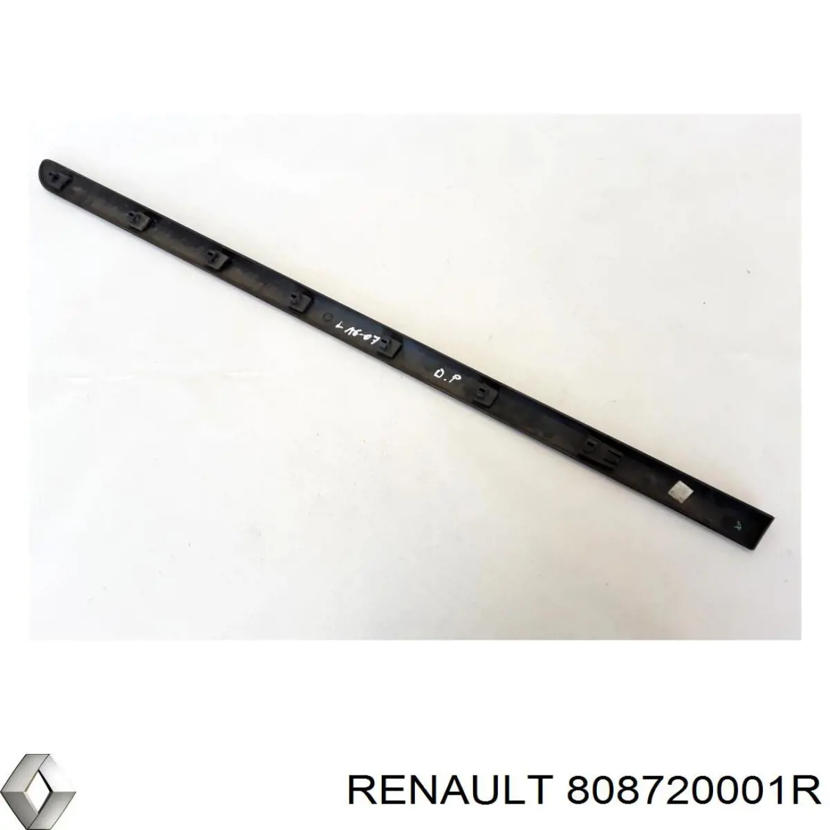 808720001R Renault (RVI) moldura de la puerta delantera derecha