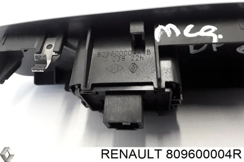 Comprar 809600004R Renault (RVI) Interruptor de elevalunas trasero izquierdo