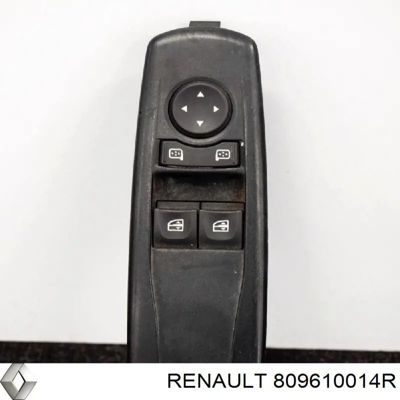 809610014R Renault (RVI) interruptor de elevalunas delantera izquierda