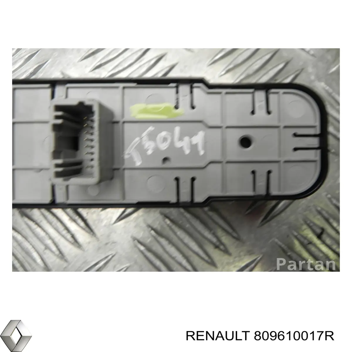 809610017R Renault (RVI) interruptor de elevalunas delantera izquierda