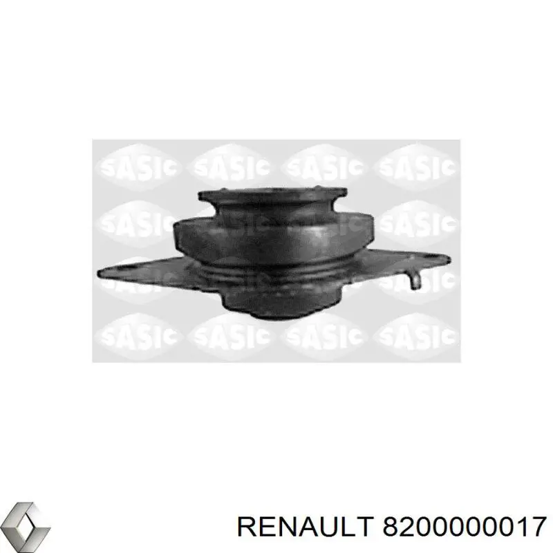 8200000017 Renault (RVI) soporte motor izquierdo