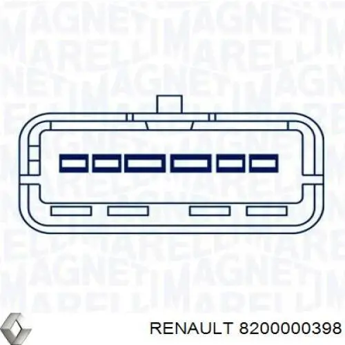 8200000398 Renault (RVI) mecanismo de elevalunas, puerta delantera izquierda