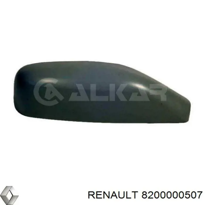 Cubierta de espejo retrovisor derecho Renault (RVI) 8200000507 precio, desde 24,93 EUR