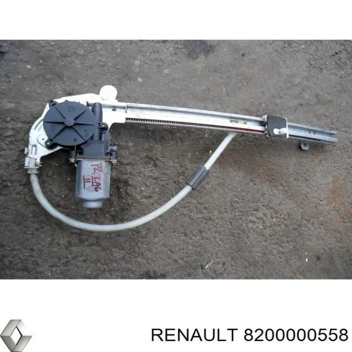 Comprar 8200000558 Renault (RVI) Mecanismo de elevalunas de la puerta trasera derecha