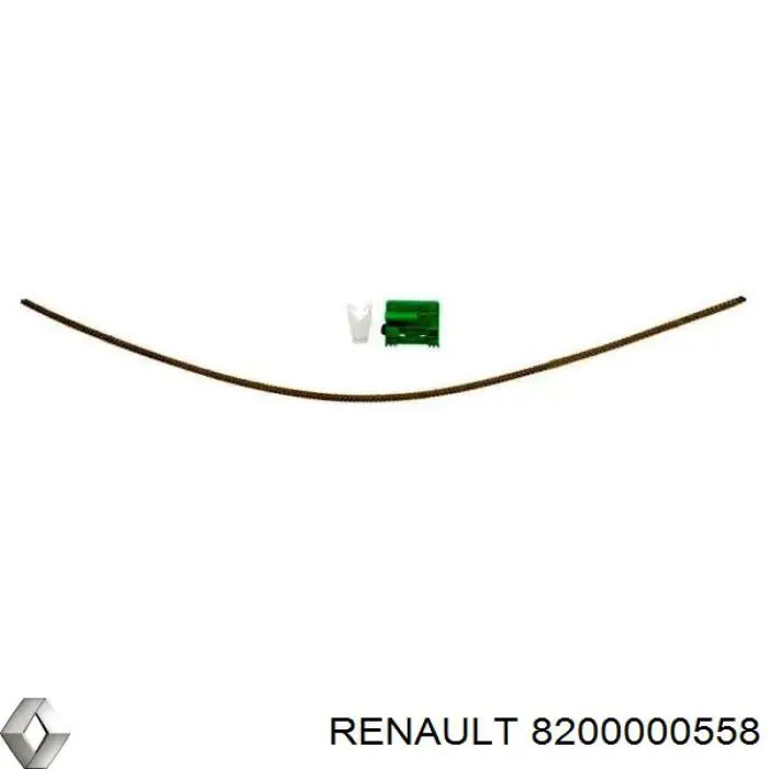 Mecanismo de elevalunas de la puerta trasera derecha 8200000558 Renault (RVI)