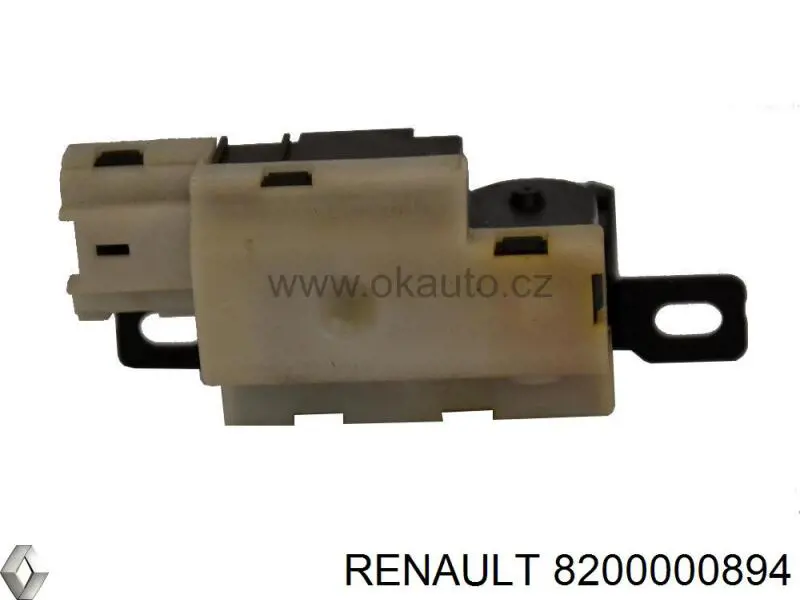 Cerradura de cristal de la puerta trasera 8200000894 Renault (RVI)