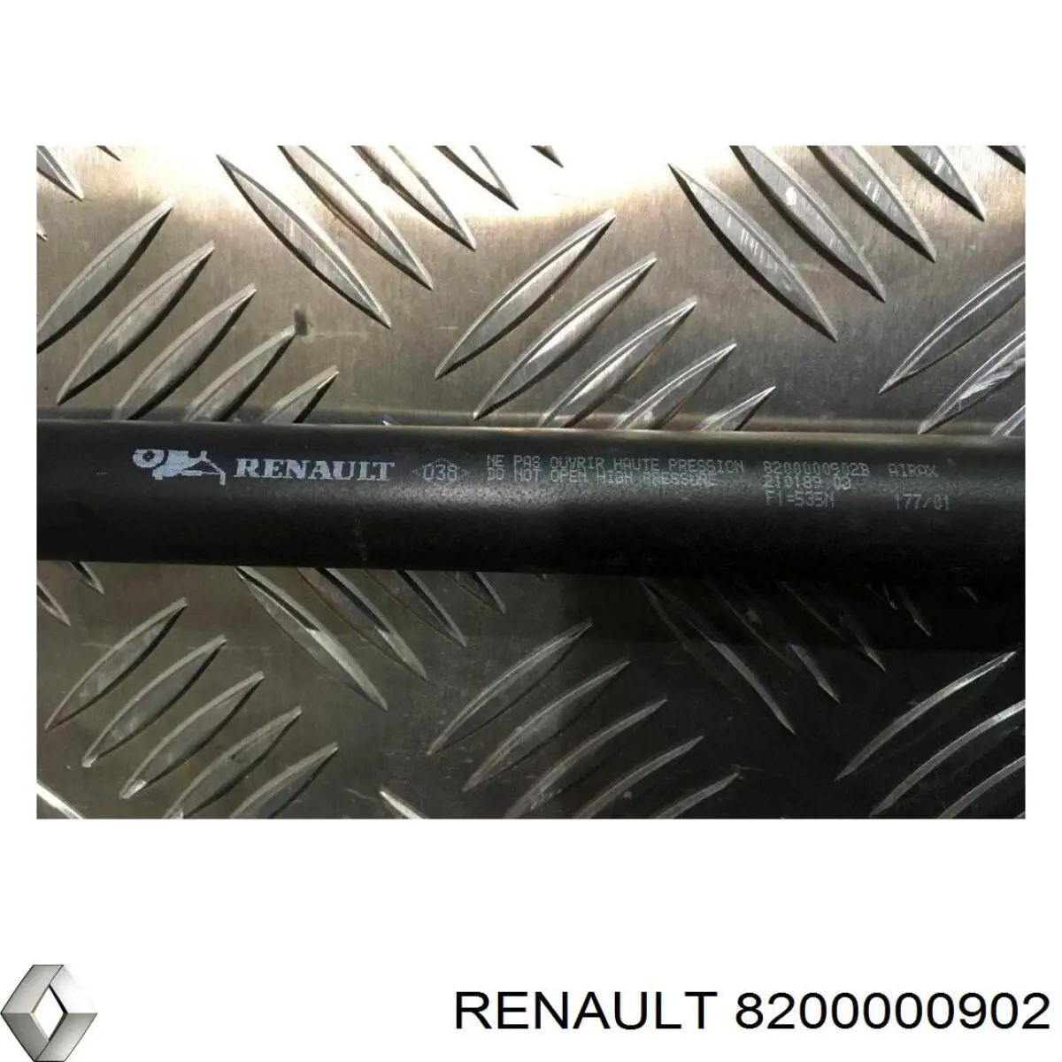 Amortiguador maletero 8200000902 Renault (RVI)