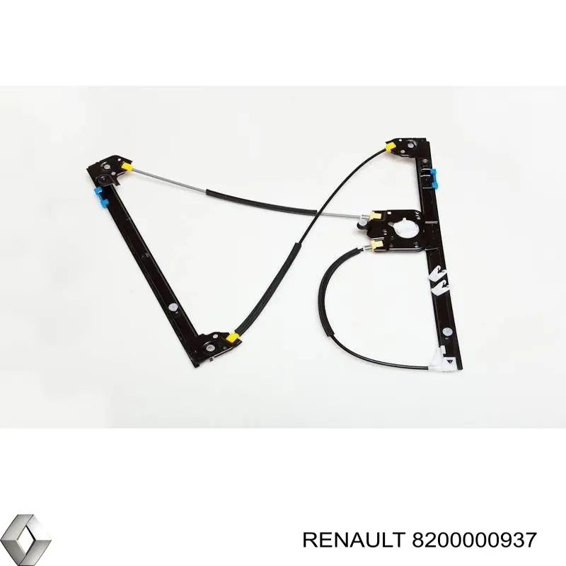 Mecanismo de elevalunas delantero izquierdo 8200000937 Renault (RVI)