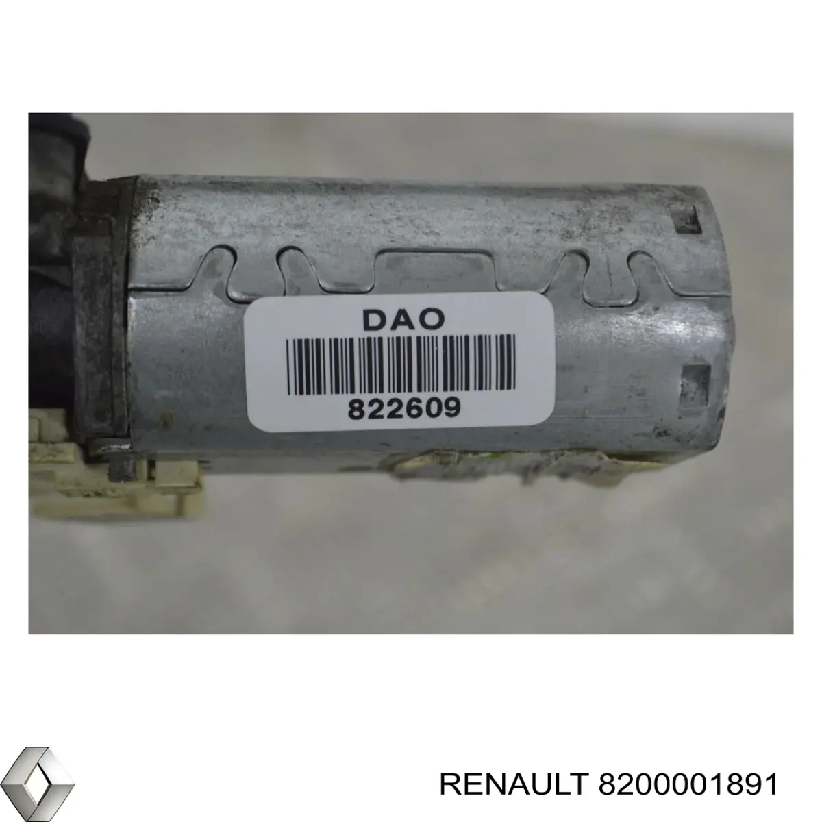 8200001891 Renault (RVI) motor limpiaparabrisas, trasera