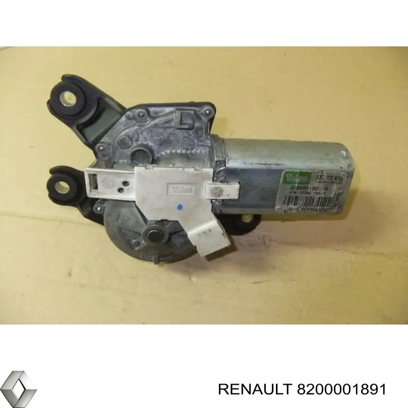 Comprar 8200001891 Renault (RVI) Motor limpiaparabrisas, trasera