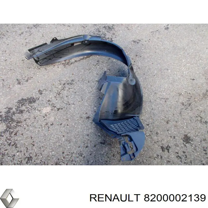 Guardalodos interior izquierdo, guardafango delantero Renault (RVI) 8200002139 precio, desde 28,54 EUR