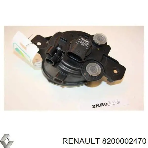 8200002470 Renault (RVI) faro antiniebla derecho