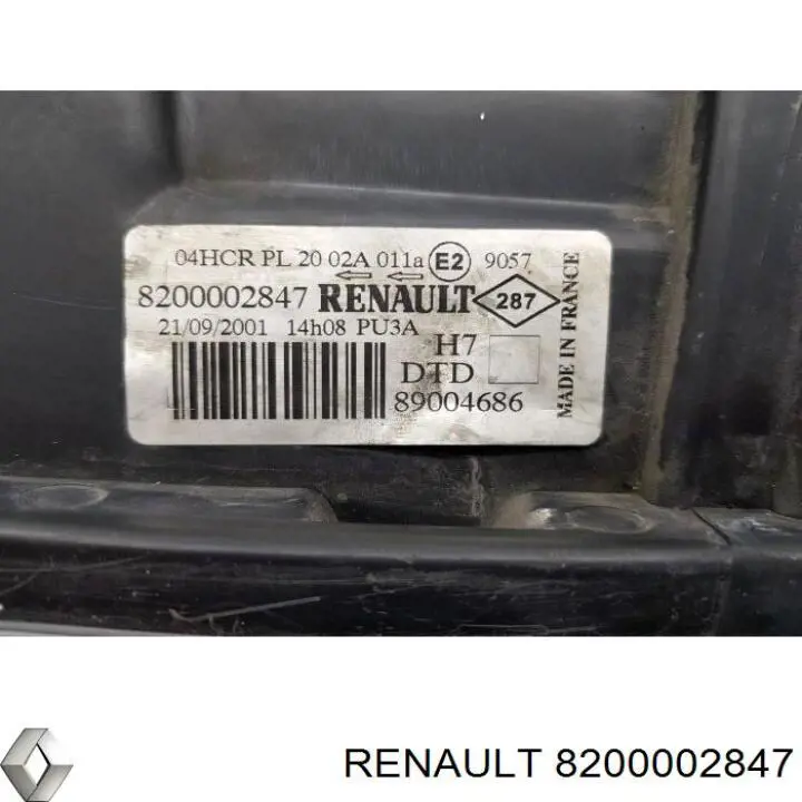 Comprar 8200002847 Renault (RVI) Faro derecho