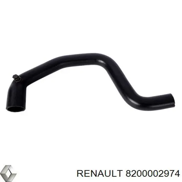 8200002974 Renault (RVI) tubería de radiador, tuberia flexible calefacción, superior