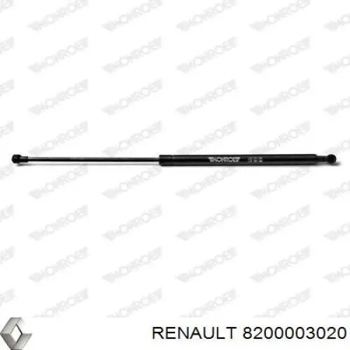 8200003020 Renault (RVI) amortiguador maletero