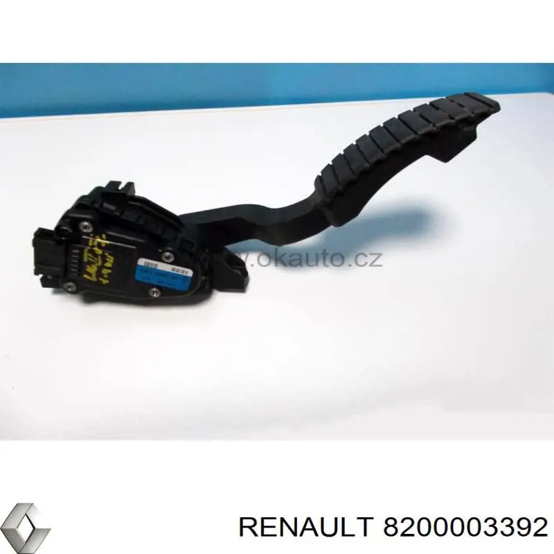 8200003392 Renault (RVI) pedal de acelerador