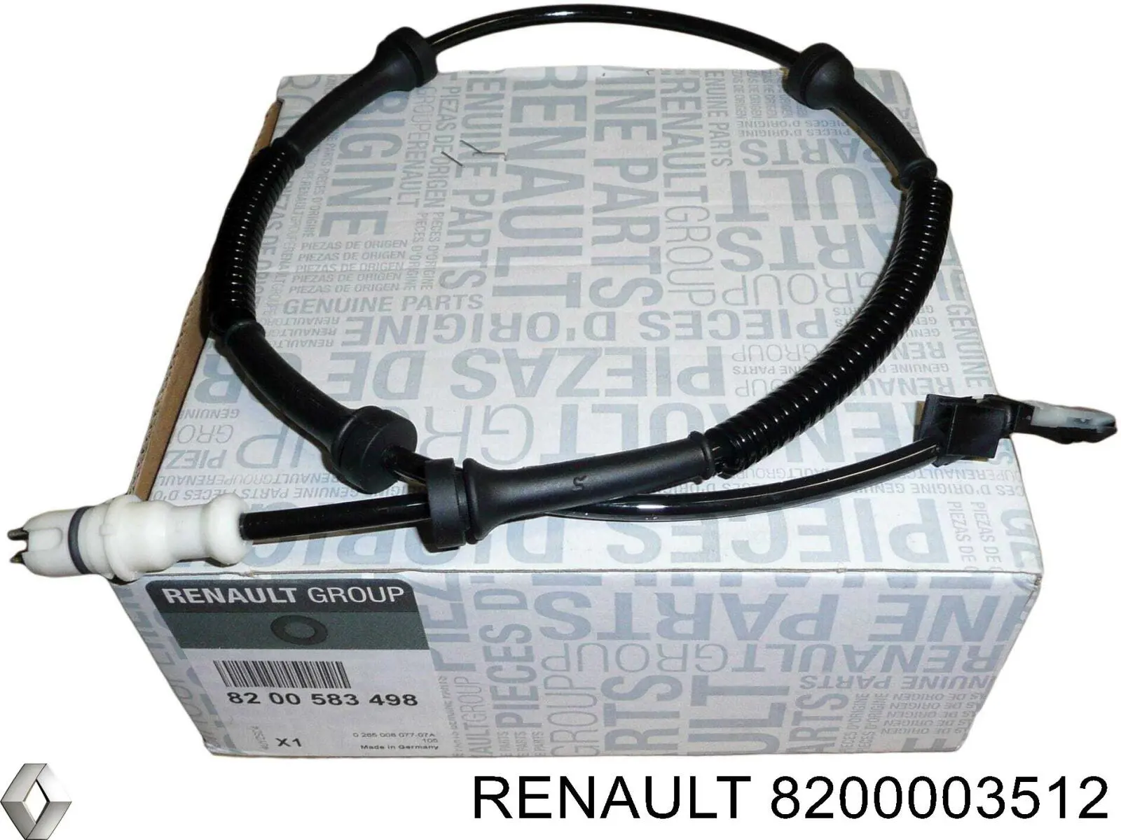 Sensor ABS de rueda delantera Renault (RVI) 8200003512 precio, desde 26,62 EUR