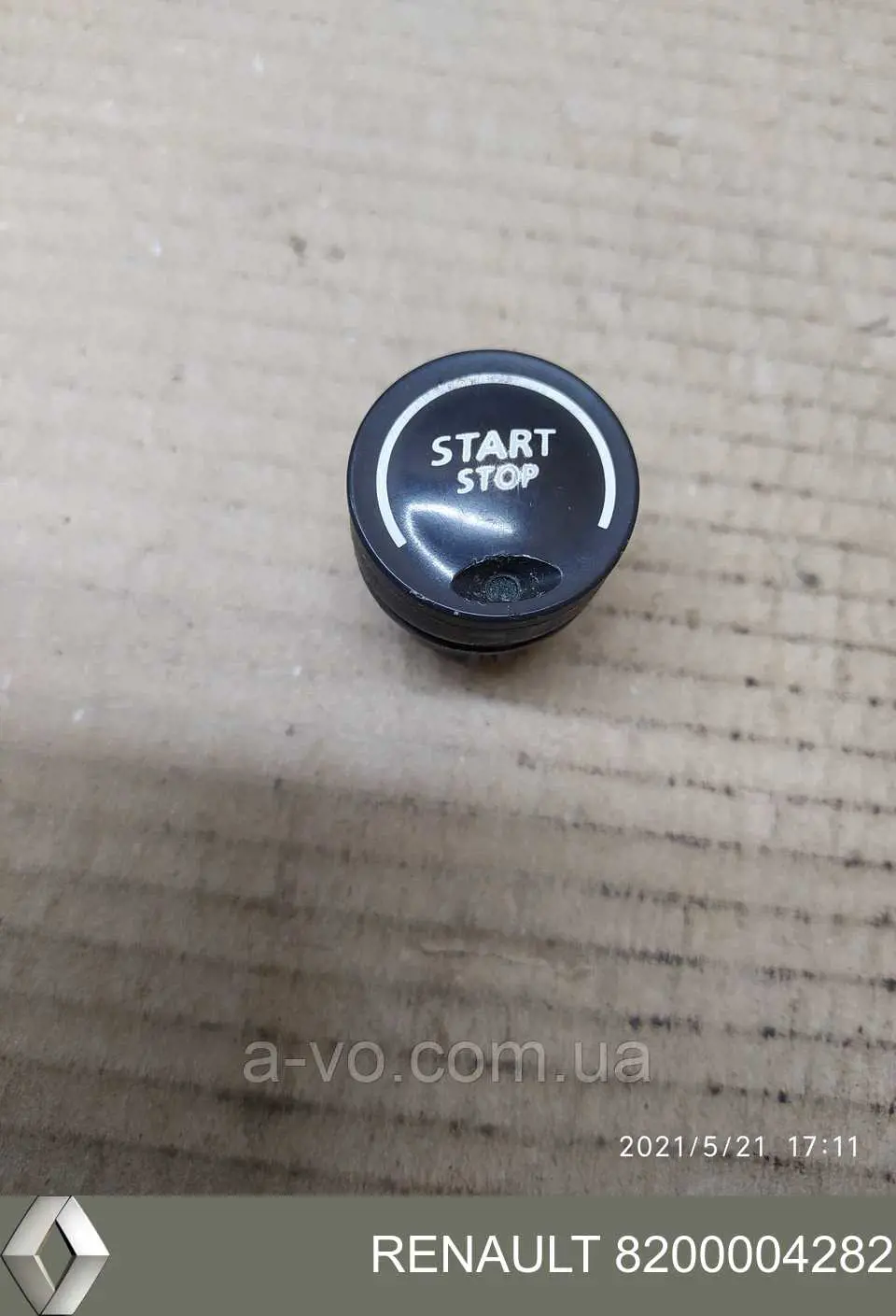 Botón de arranque del motor Renault (RVI) 8200004282 precio, desde 23,23 EUR