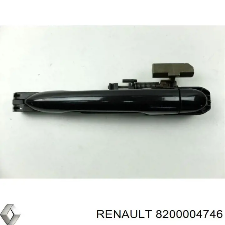 7701472933 Renault (RVI) tirador de puerta exterior izquierdo delantero/trasero