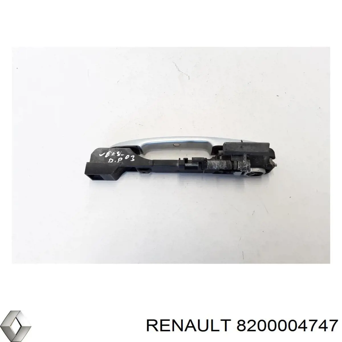 Soporte de manija exterior de puerta delantera derecha Renault (RVI) 8200004747 precio, desde 23,23 EUR