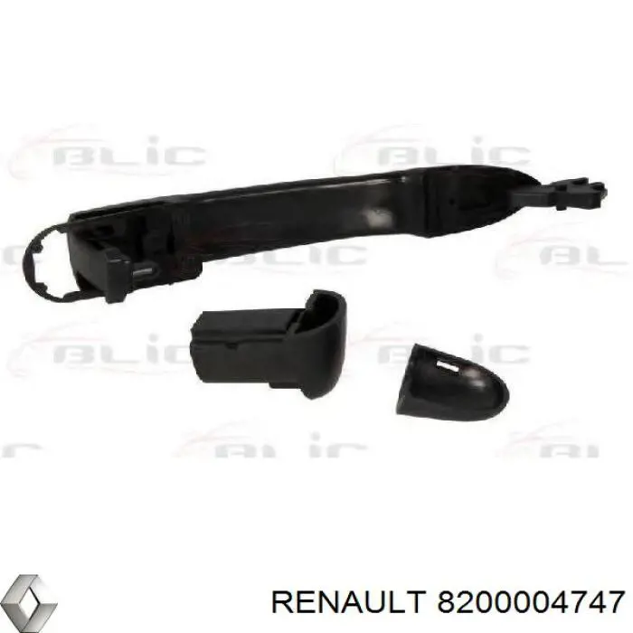Comprar 8200004747 Renault (RVI) Soporte de manija exterior de puerta delantera derecha