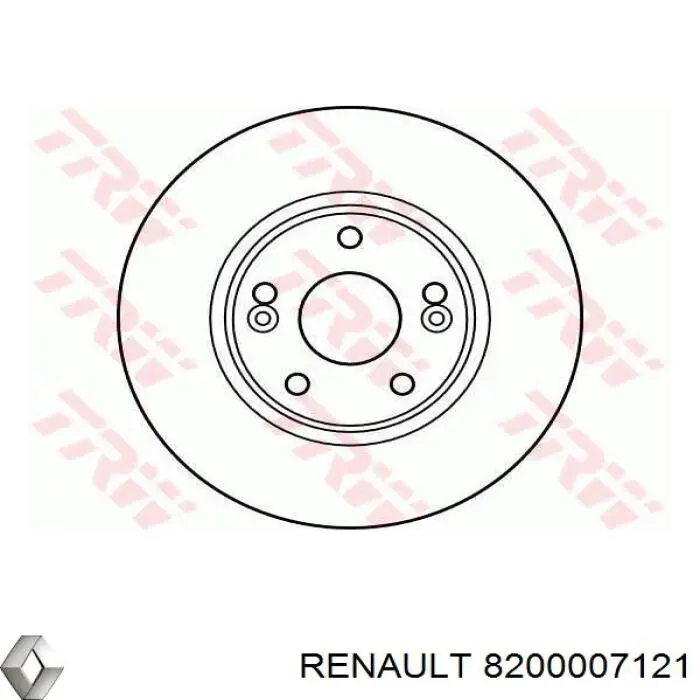 Frenos delanteros Renault (RVI) 8200007121 precio, desde 43,94 EUR