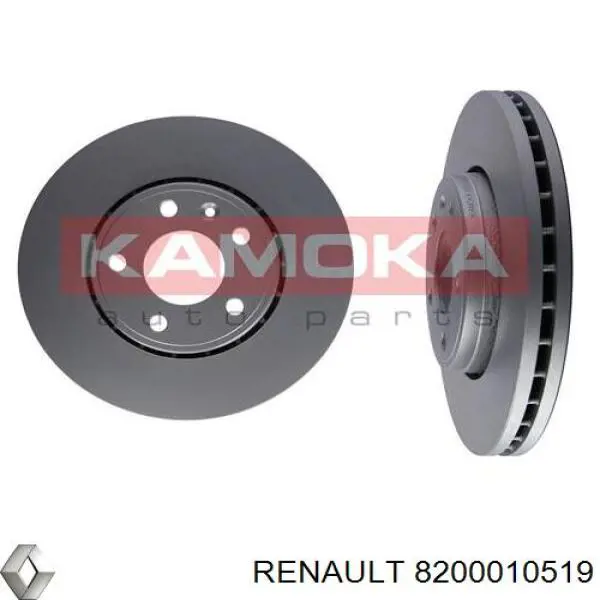 Freno de disco delantero Renault Trafic 2 FL