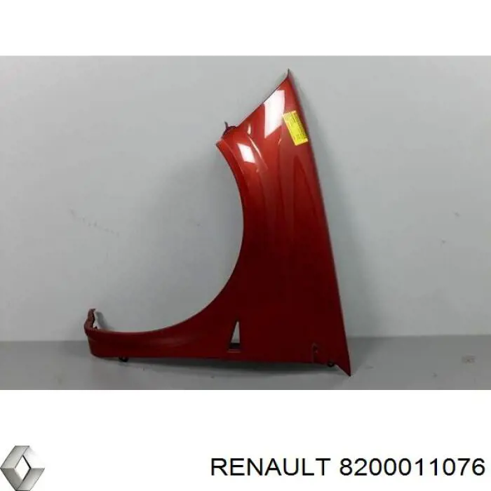Guardabarros delantero izquierdo para Renault Megane (LM0)