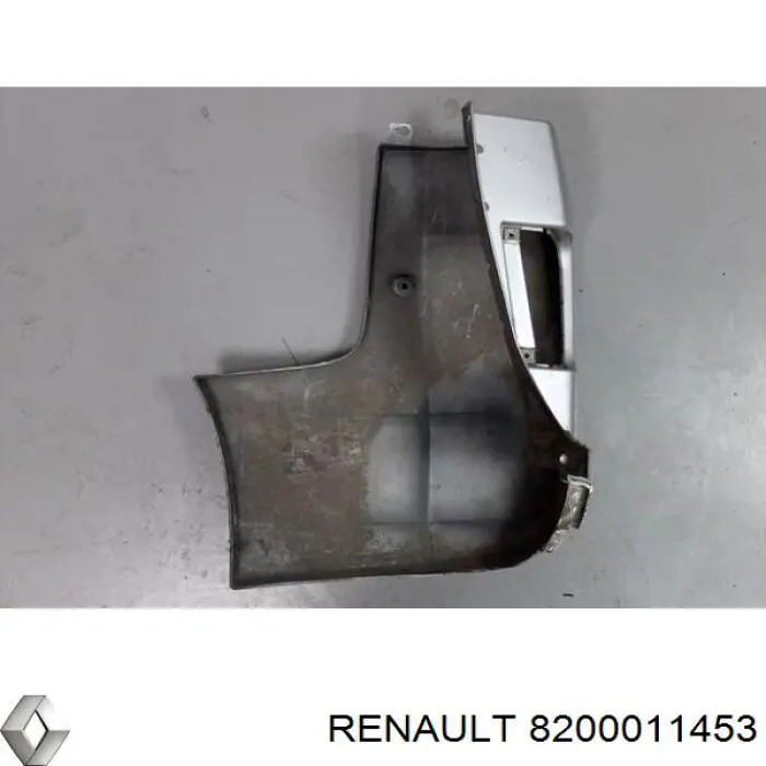 8200011453 Renault (RVI) parachoques trasero, parte derecha