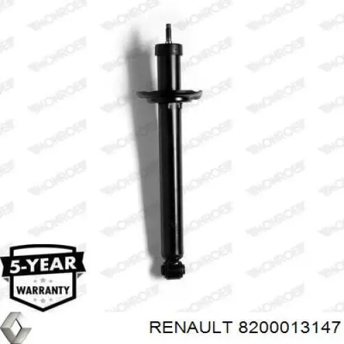 8200013147 Renault (RVI) amortiguador trasero
