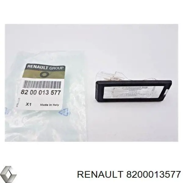 Comprar 8200013577 Renault (RVI) Luz matricula