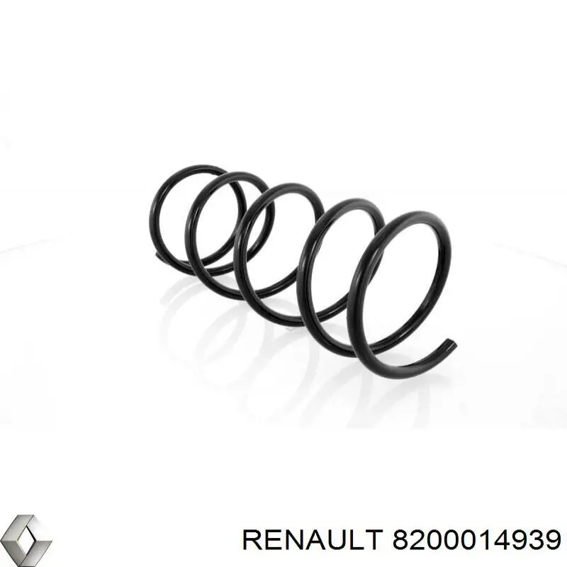 8200014939 Renault (RVI) muelle delantero derecho