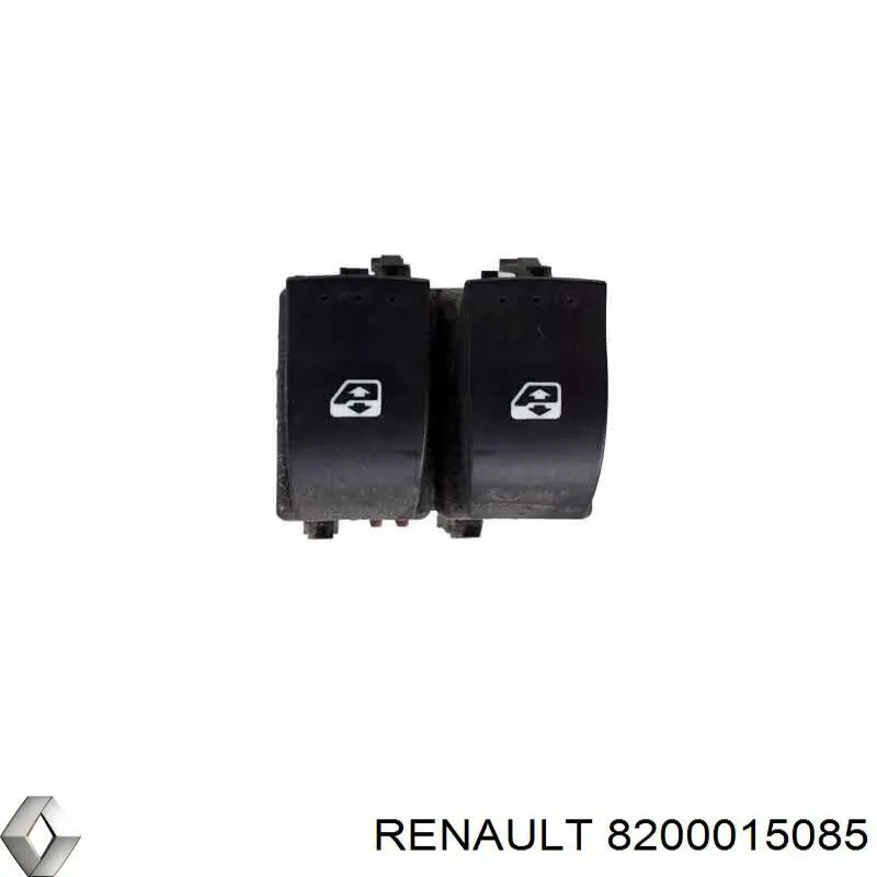8200015085 Renault (RVI) interruptor de elevalunas delantera izquierda