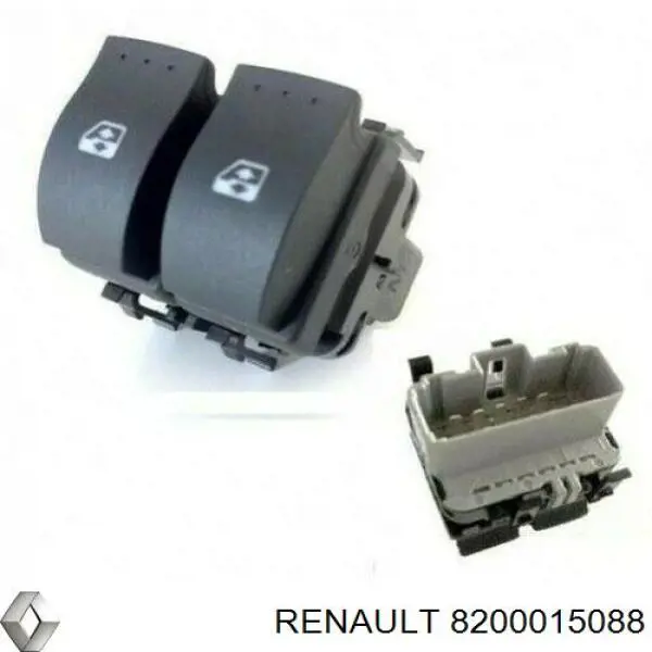 8200015088 Renault (RVI) interruptor de elevalunas delantera izquierda
