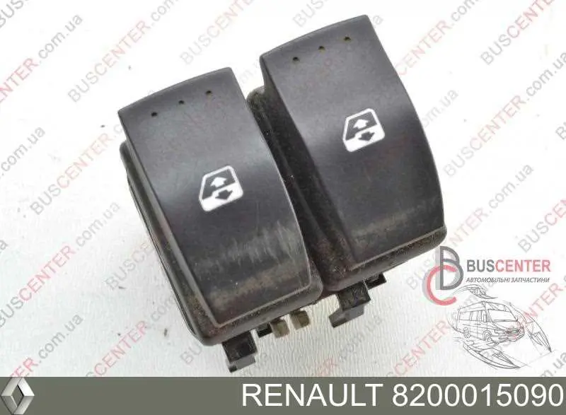 Comprar 8200015090 Renault (RVI) Botón de bloqueo de puertas