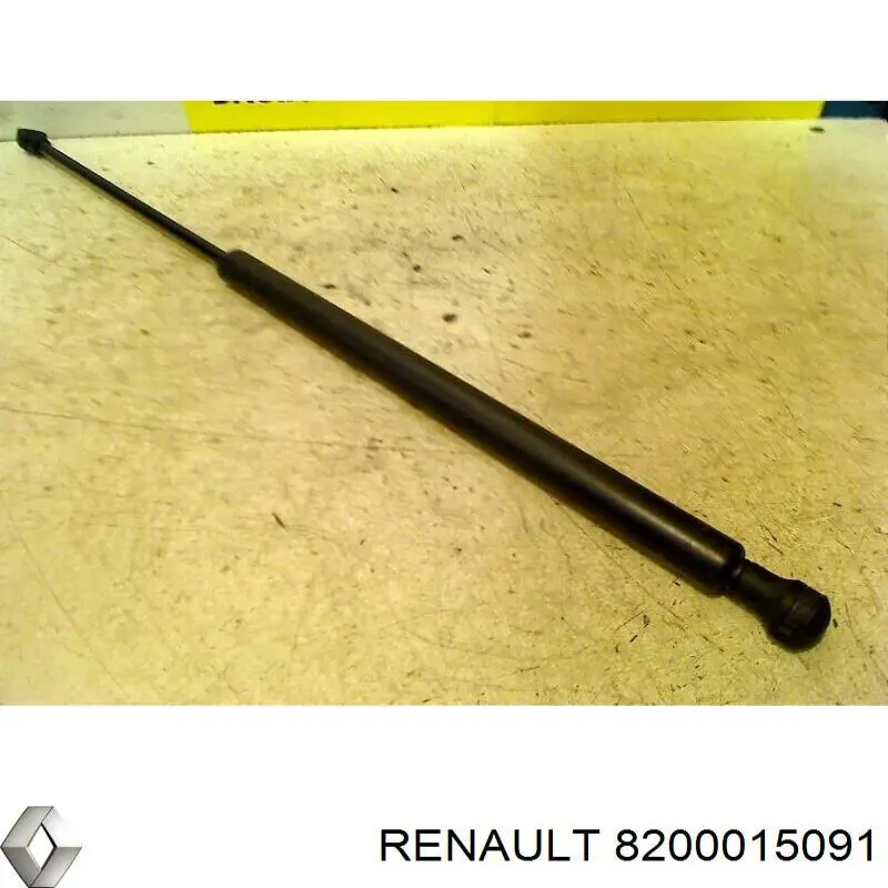 8200015091 Renault (RVI) muelle neumático, capó de motor