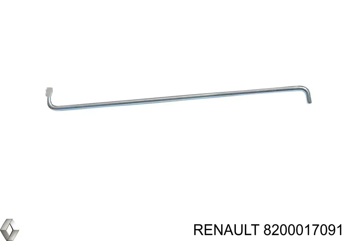 8200017091 Renault (RVI) parada de capó