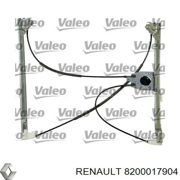 8200017904 Renault (RVI) mecanismo de elevalunas, puerta delantera derecha