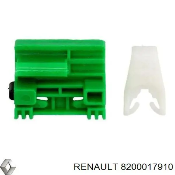 8200017910 Renault (RVI) mecanismo de elevalunas, puerta trasera derecha