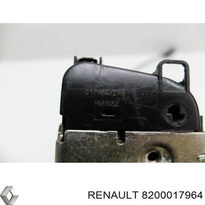 8200017964 Renault (RVI) Cerradura de la puerta trasera derecha