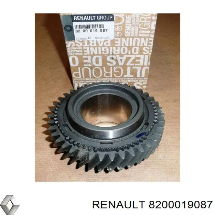 Comprar 8200019087 Renault (RVI) Engranaje conducido de segunda velocidad