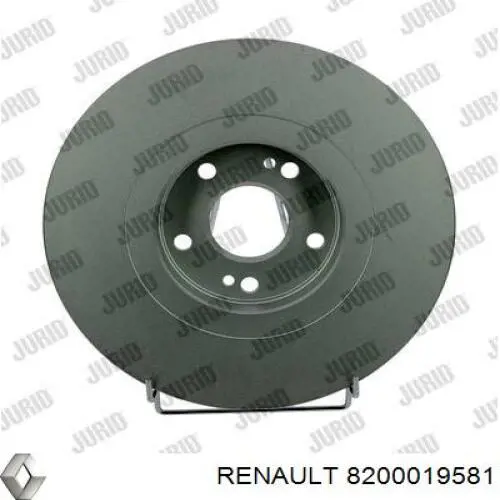 8200019581 Renault (RVI) freno de disco delantero