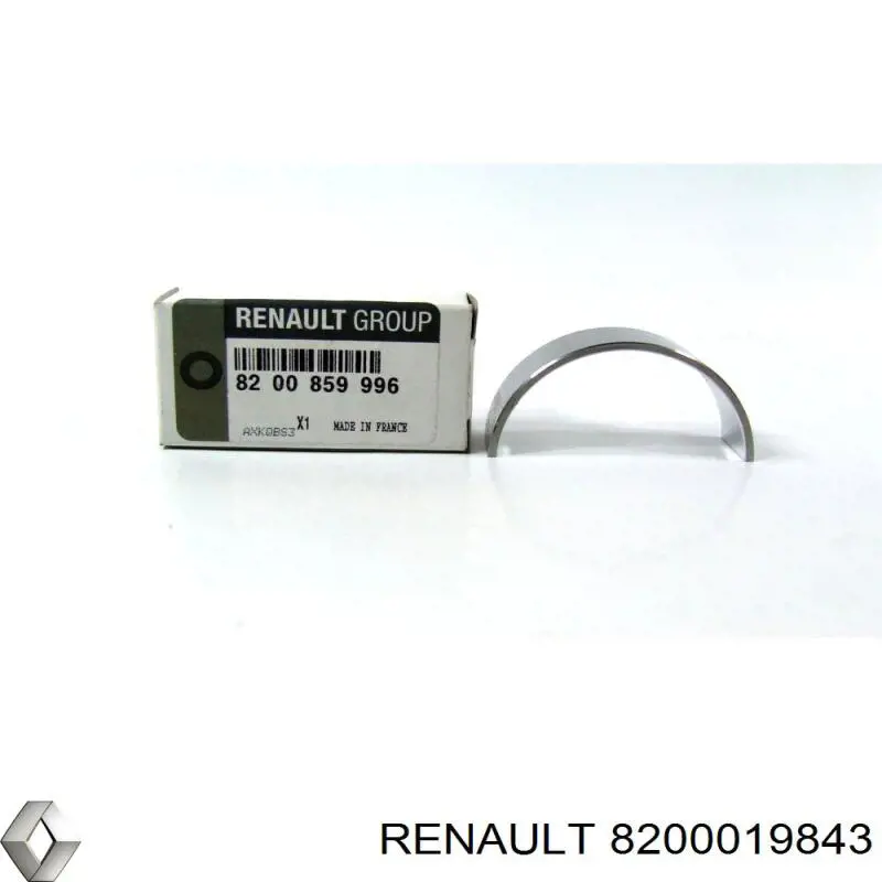 Juego de cojinetes de cigüeñal, estándar, STD Renault (RVI) 8200019843 precio, desde 21,33 EUR